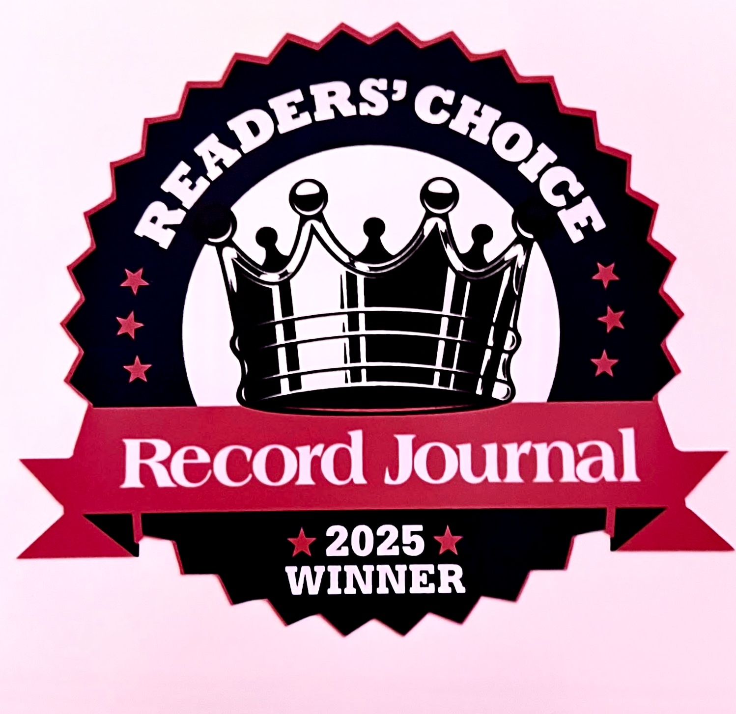 Record Journal Reader's Choice 2025 Winner badge