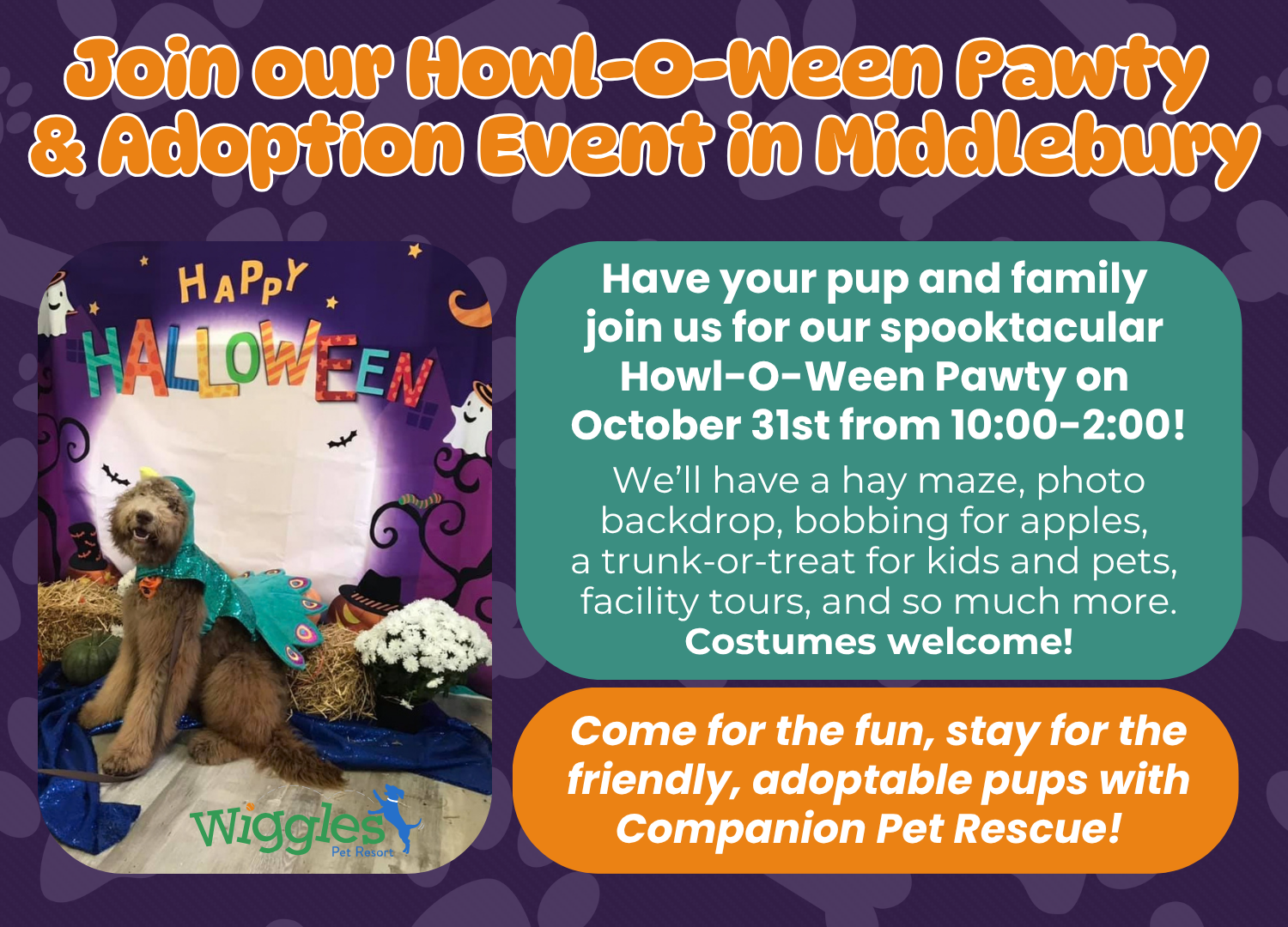Howl-o-ween Pop-Up